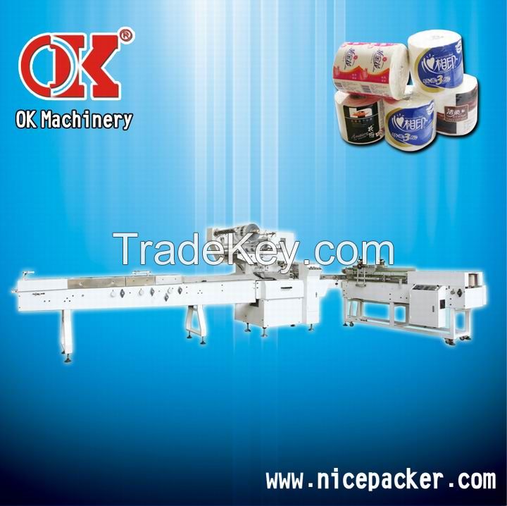 OK-803 Type Full-auto Toilet Tissue Packing Machine