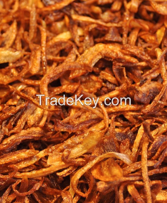 Fresh And Red Crispy Fried Onion for Multifarious Dishes