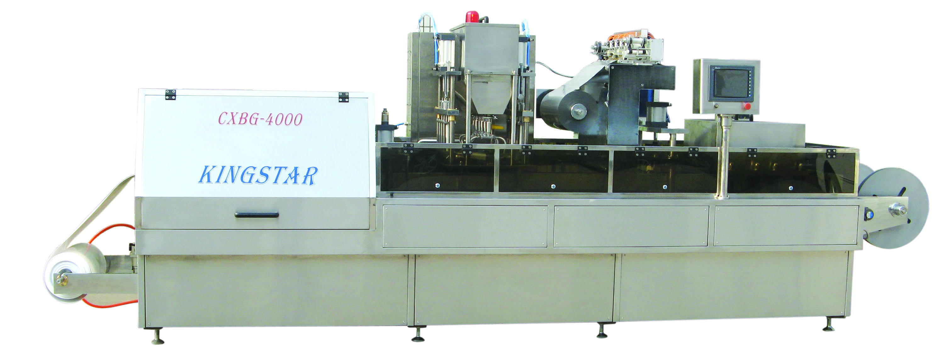 Plastic cup form-fill-seal machine