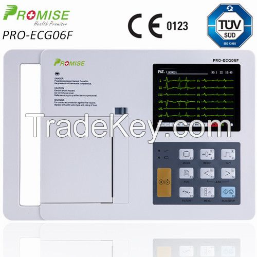 6-Channel Digital ECG/EKG Machine