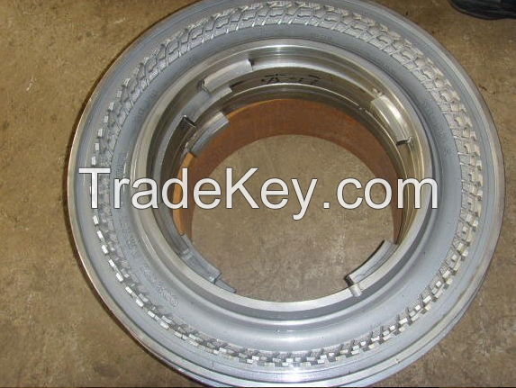 Two piece forging casting tyre mold manufacturer