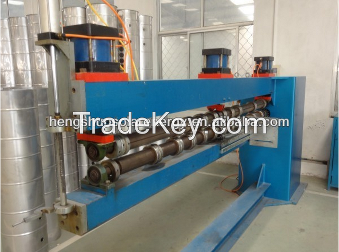 2015 Non pressure vacuum tube solar water heater manufacturing equipment grooving machine