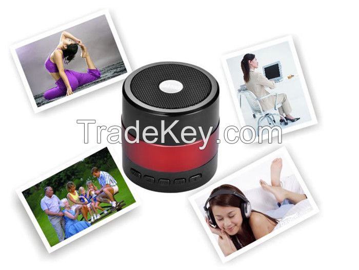 SD / AUX / USB / FM Rechargeable mini vibration bluetooth speaker