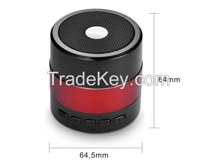 SD / AUX / USB / FM Rechargeable mini vibration bluetooth speaker