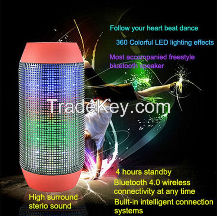 2015 Colorful 360 LED Lights Bluetooth Speaker