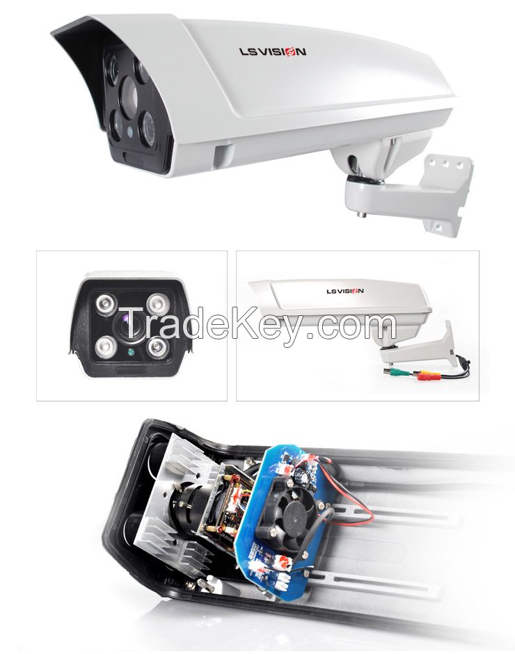 LS VISION rtsp ip wall mounted ip cameras poe cameras