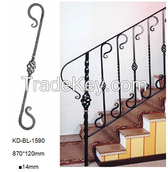 Popular Wrought Iron New Stair Balusters