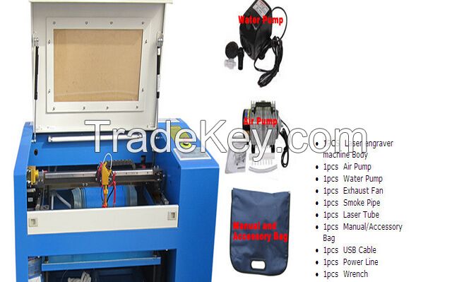 small co2 50w laser engraving machine for aluminum pet tags