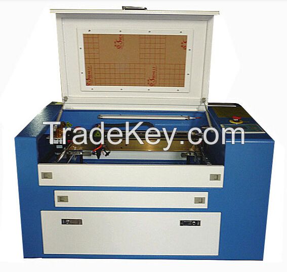 small co2 50w laser engraving machine for aluminum pet tags