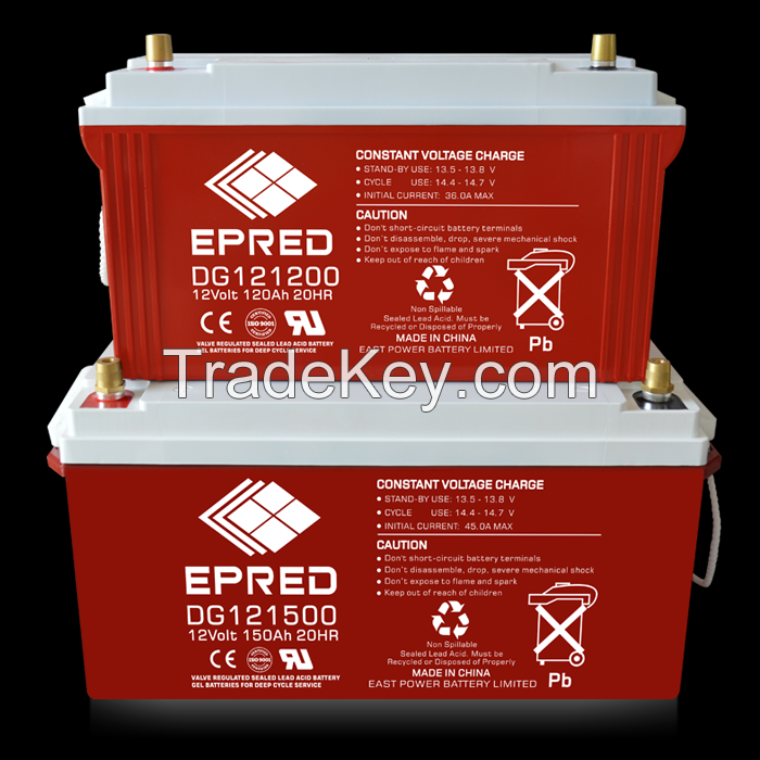 DG battery solar battery 12V battery