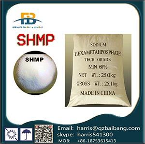 Sodium Hexa Meta Phosphate (SHMP) 68% Tech Grade / Food Grade