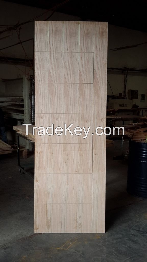 Solid Wood Door from Indonesian Wood