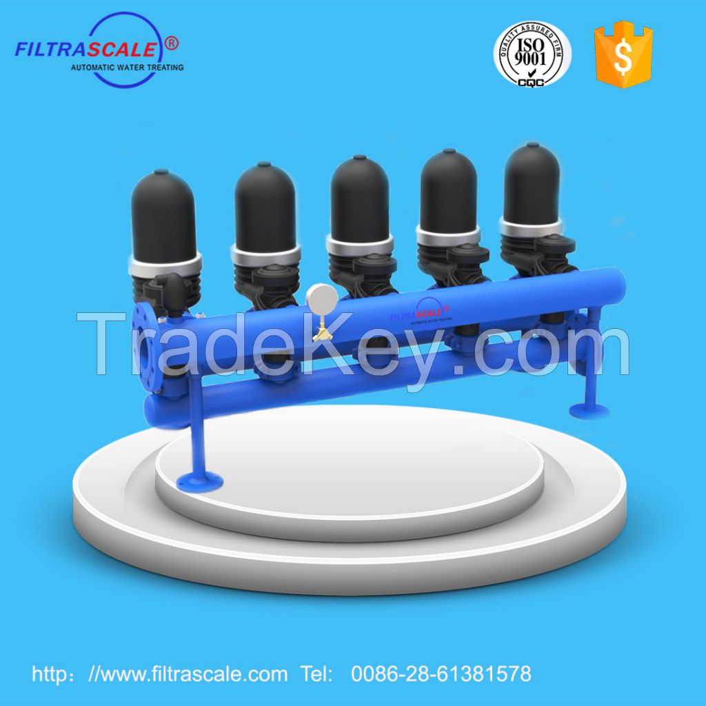 self cleaning irrigation water filter