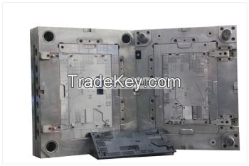 Plastic injection mold for bottom cover of box