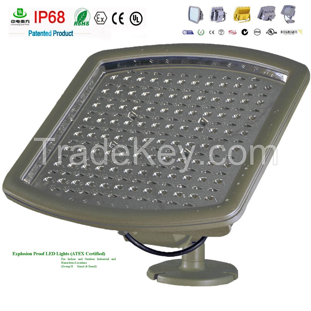 explosion proof led lighting manufacturer with ATEX certification and IP68 with fair price 