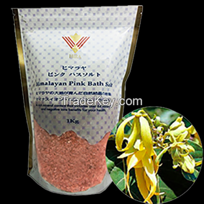 HIRA MADAGASCAR YLANG Himalayan Pink Bath Salt