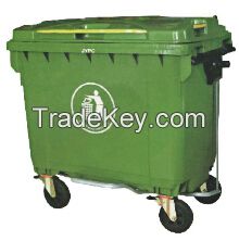 plastic dustbin(660L), waste bin, trash bin, garbage bin, trash can