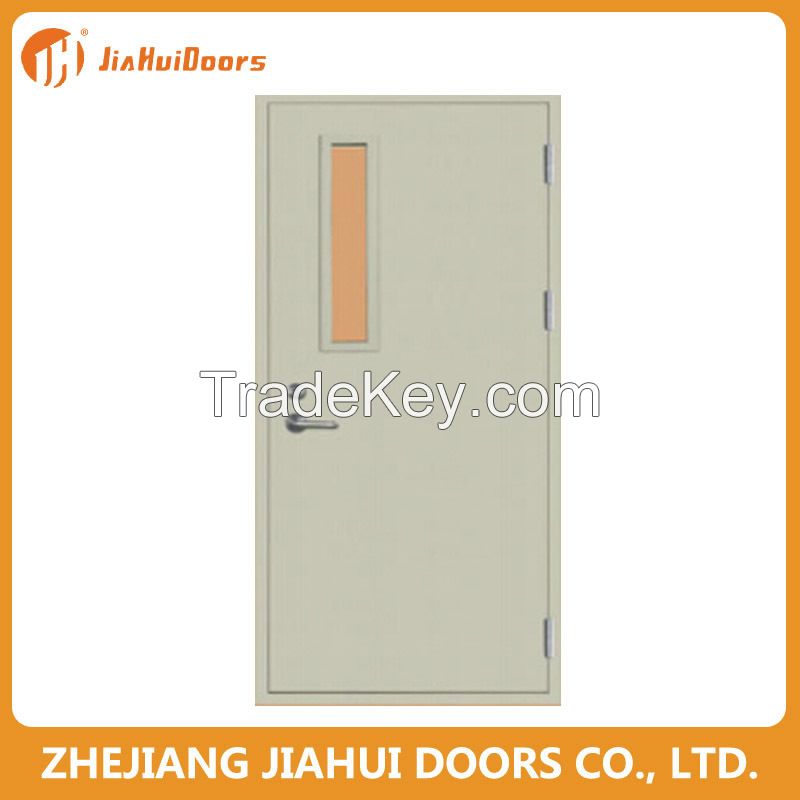 Fire rated metal doors with UL WH stand