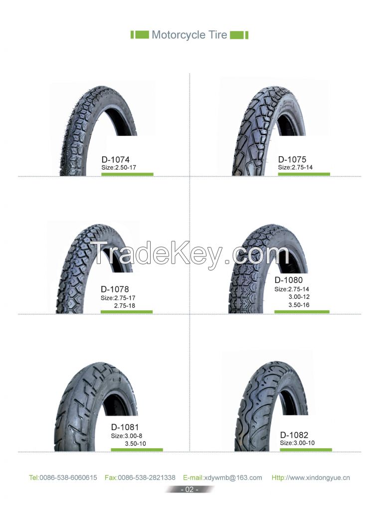 motorcycle back/front tire
