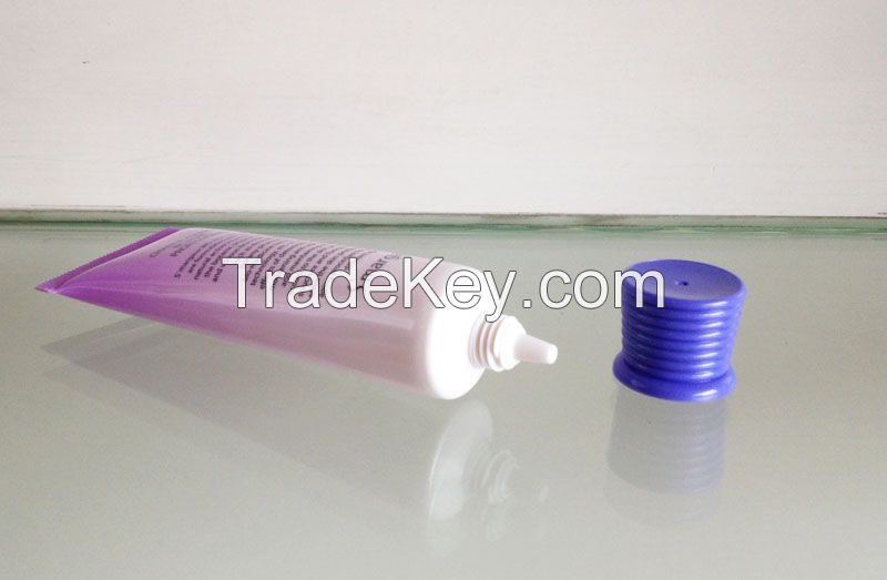 Screw thread cover with Extruded Tube for Cosmetic Packaging 30ml
