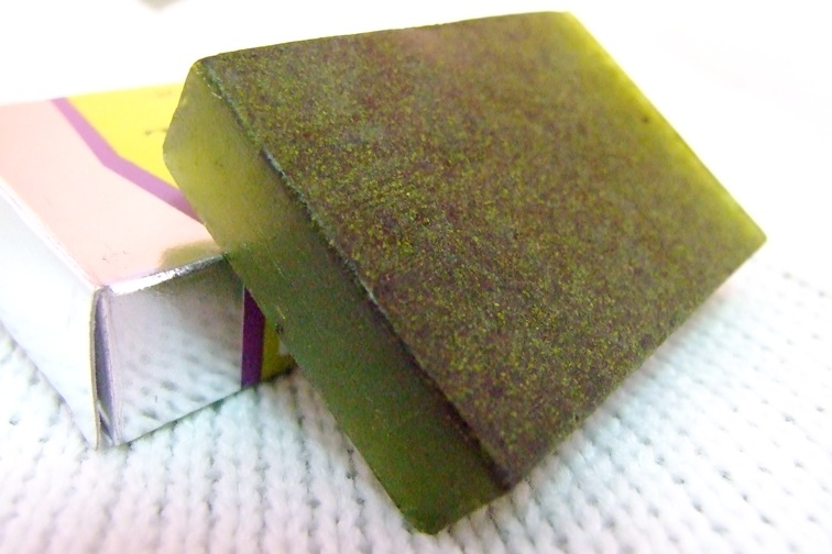 Homemade Herbal Soap with Gotu Kola Extract
