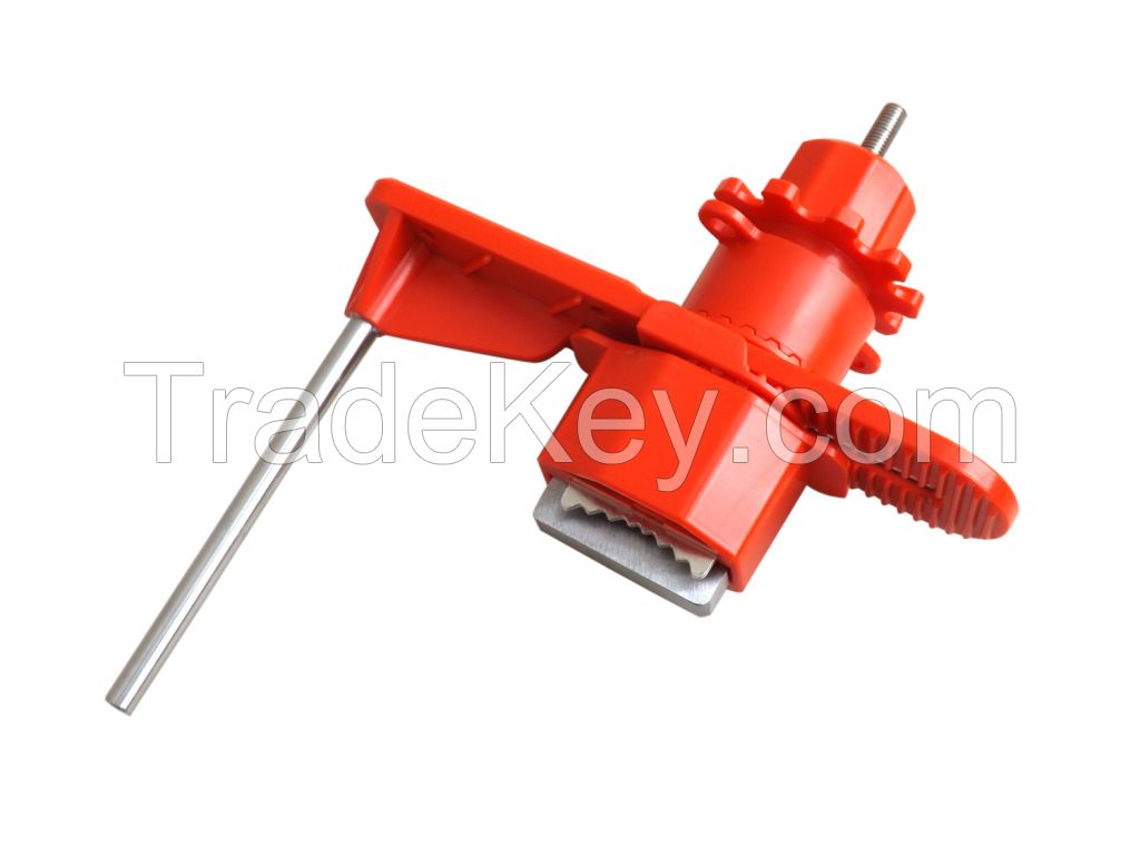 single arm universal ball valve lockout