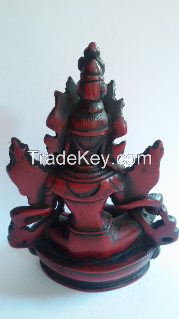 Resin Green Resin Statue