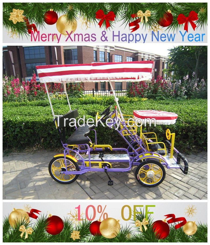 2seaters lovers sightseeing bike tandem bicycle with kid seat