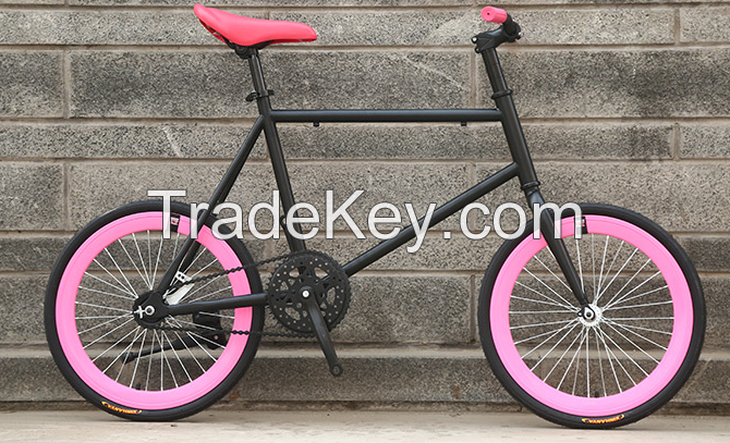 20inch child fixed gear bike steel frame fixed gear bicycle