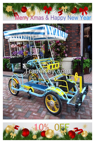 2seaters lovers sightseeing bike tandem bicycle with kid seat