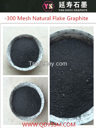 Natural Flake Graphite Factory Supply -300 mesh