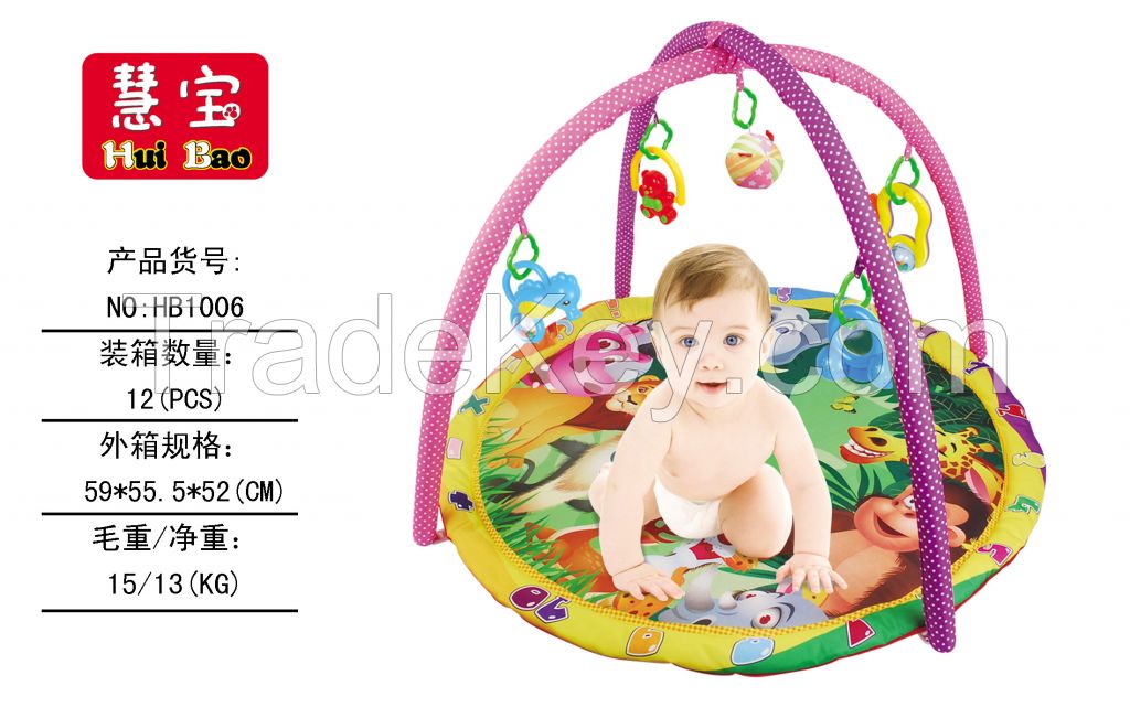 Baby fitness frame with mat