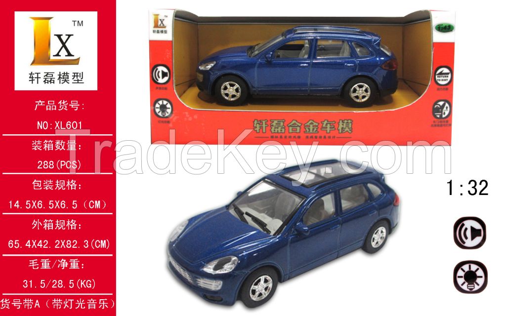 1:43 Pull Back Alloy Car