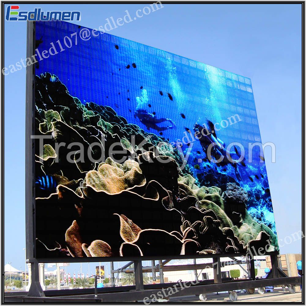 Full color outdoor advertising LED display screens P10 P16 P20