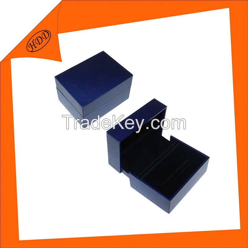 fashion leather hot sales earring(L)/twin rings jewellery box