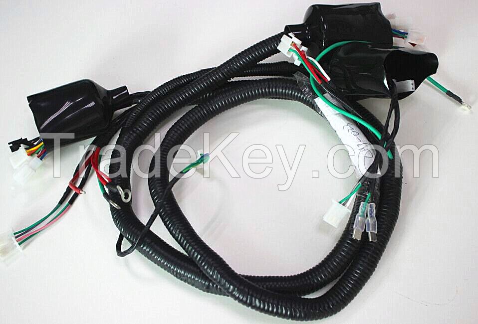 Automotive Wire Harness For Cars And Motos And Electric Bicycle