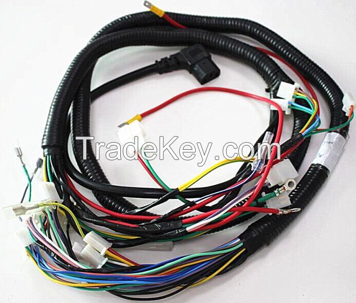 Automotive Wire Harness For Cars And Motos And Electric Bicycle