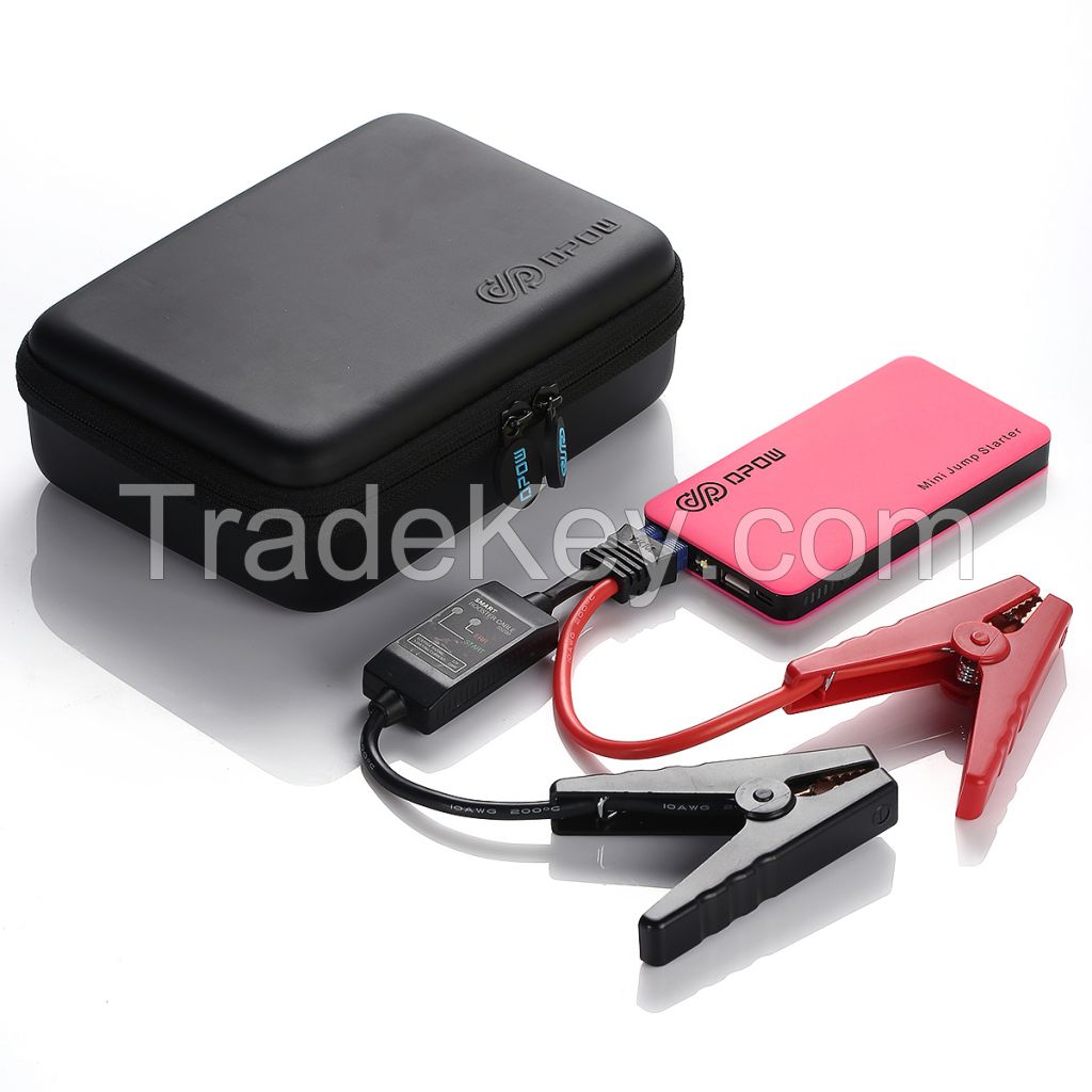 DPOWÃÂ® 12V 3000cc Car Jump Starter and Battery Charger for Electronics