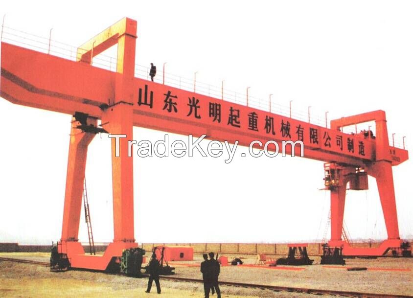 Double girder gantry crane
