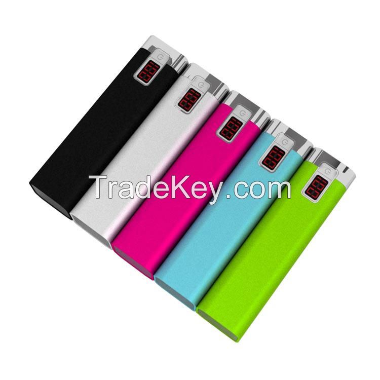 DOCA D516 2600mAh portable power bank with digital disply