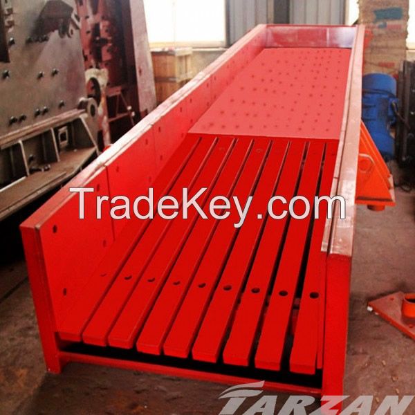 Vibrating feeder for stone crusher line, sand making line in industrial production