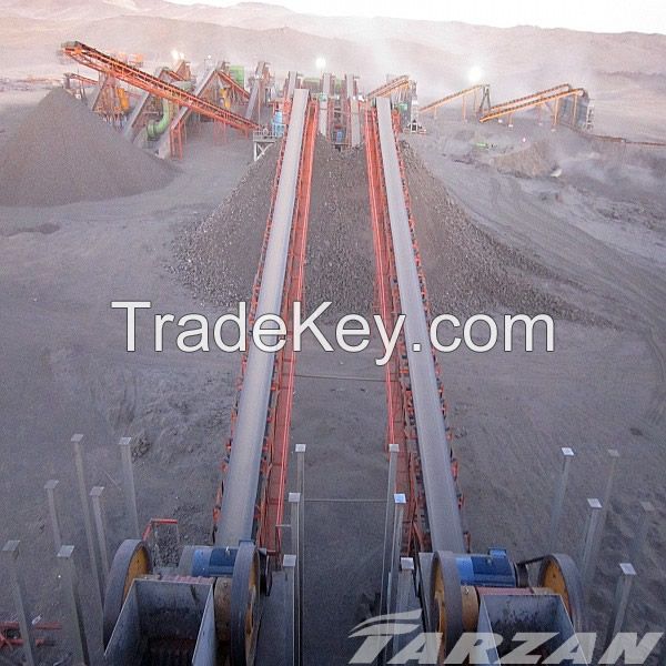 Belt conveyor for stone crusher line,sand making line in industrial production