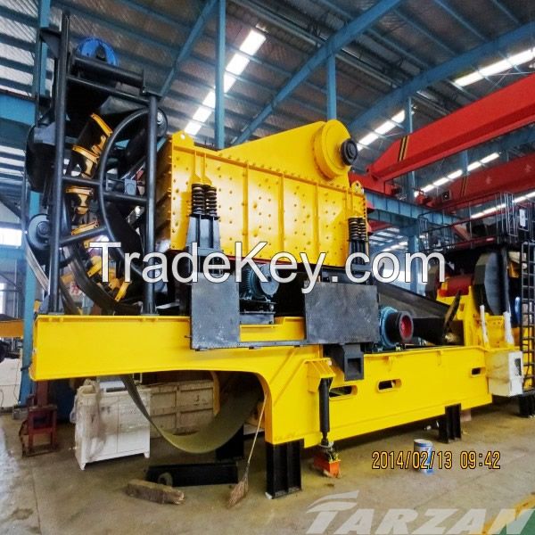 2015 Tarzan mobile crusher plant, wheel and crawler type