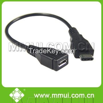 0.2M USB 3.1 Type-C to USB2.0 Mirco5p Female Cable