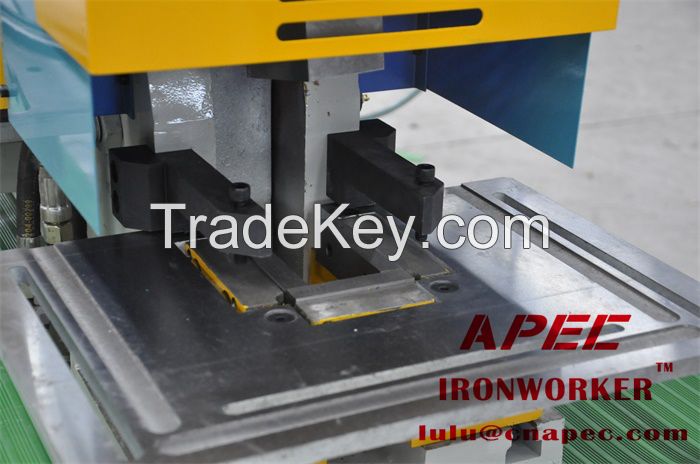 APEC Hydraulic Ironworker Machine AIW-160 (+86 18952636369)