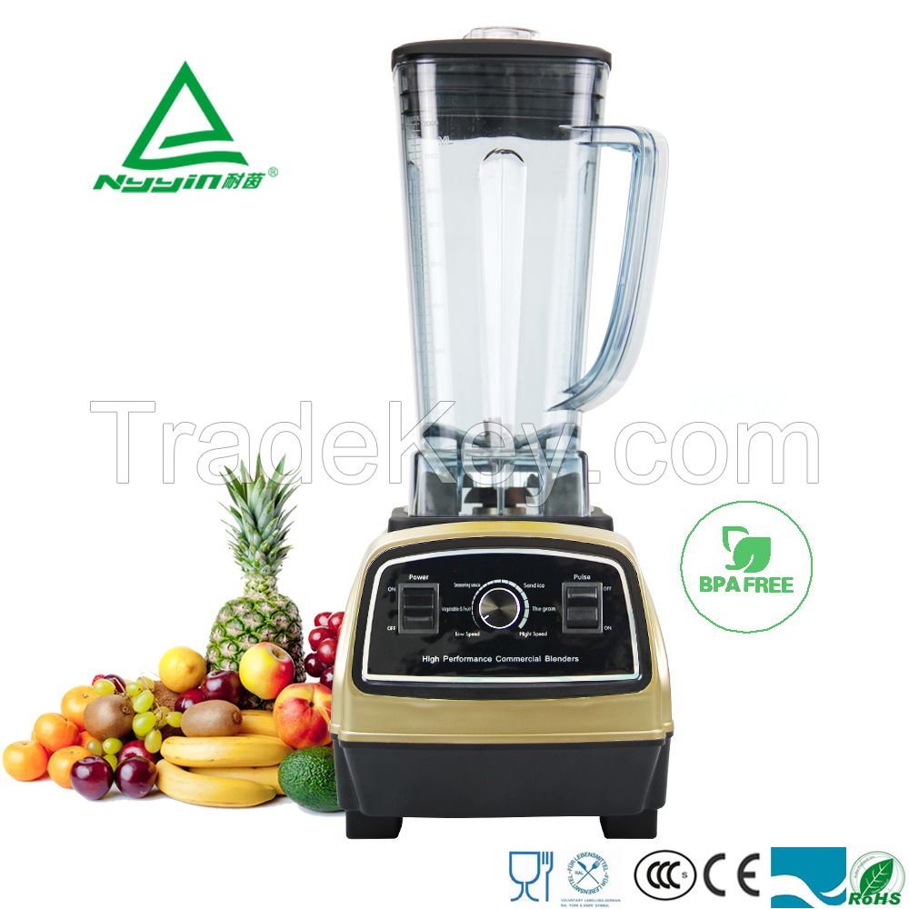 BPA free JAR 2.0L ETL CE Electrical Fruit Food Juice Ice professional blender