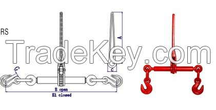 Drop Forged Load Binders, Chain Binders, Lever Type, Ratchet Type