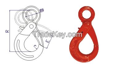 12.5 Ton Alloy Self Locking Swivel Hook