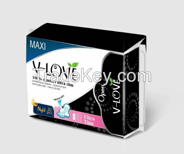 v-love 155/240/280mm High tech odor absorber anion disposable panties