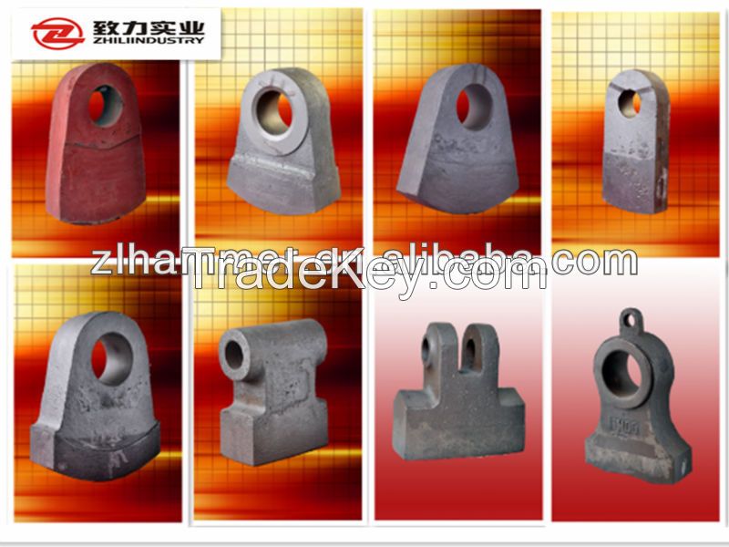 good quality cement plant hammer crusher spare parts, china supplier